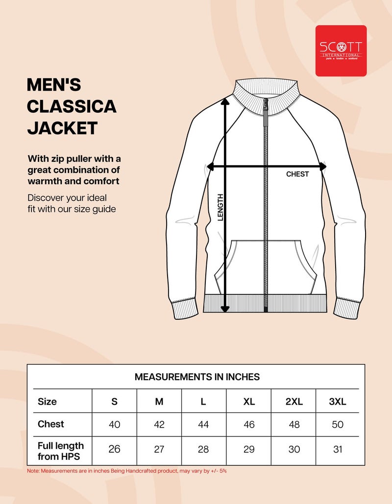 Scott International Jackets for Men | Winter wear | Men's Polyester Full Sleeve Zip with Pocket | Men Jackets | Winter Standard length Jackets - Image 5