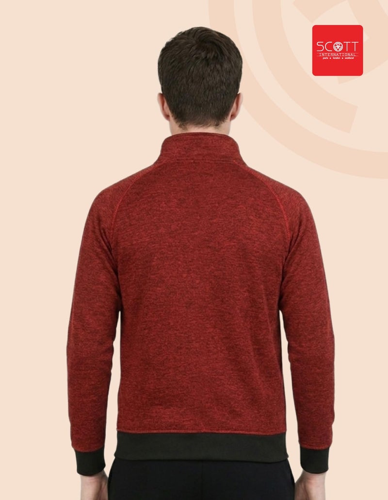 Scott International Jackets for Men | Winter wear | Men's Polyester Full Sleeve Zip with Pocket | Men Jackets | Winter Standard length Jackets - Image 3