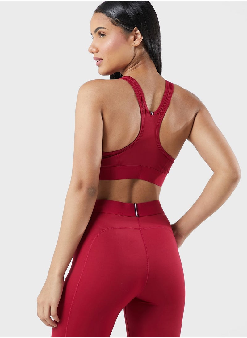 TOMMY HILFIGER - Mid Intensity High Neck Core Bra - Image 1