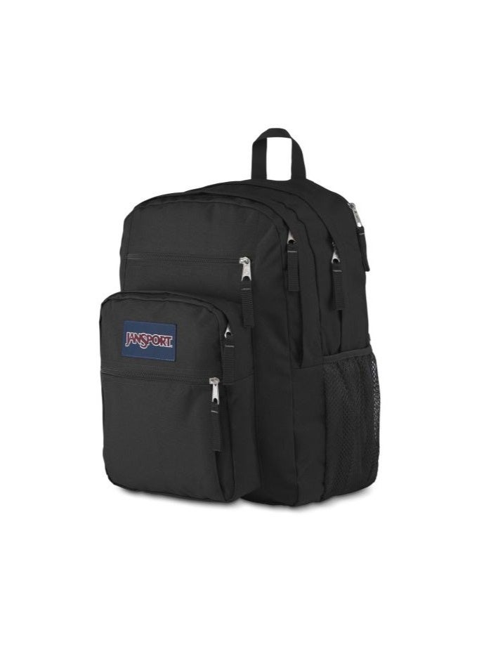 JanSport Unisex Fashion Backpack Big Student Black - Image 3