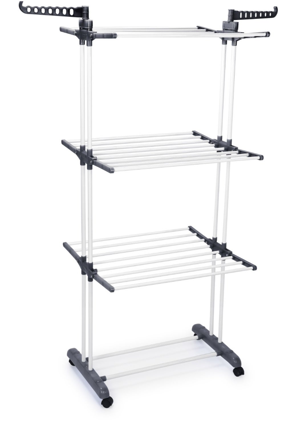 DELCASA Delcasa 3Tiers Garment Rack Cloth Dryer Multi Purpose Cloth Drying Stand 