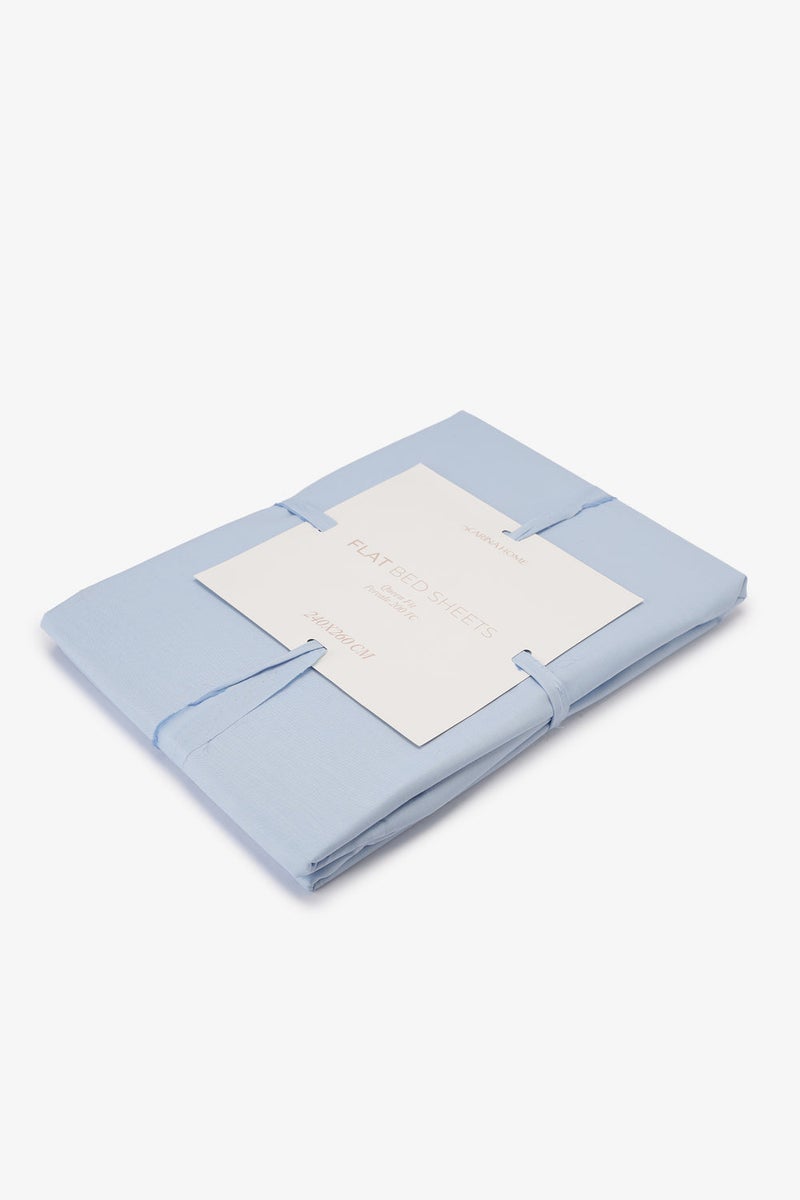 Percale Flat Queen Bedsheet (TC200)