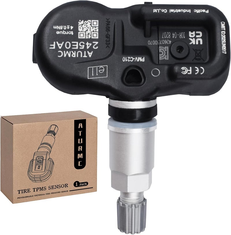 مجموعة من 1 مستشعر TPMS لمراقبة ضغط الإطارات 433MHz متوافق مع C-Concept Jesi Forester XV Levorg Trecht Outback Impreza Chipeng Absorbing Lion بديل لـ # 28103FJ000 - Image 1