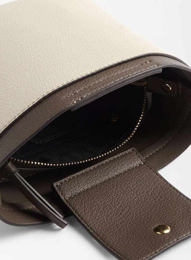 PARFOIS Bucket-Style Crossbody Bag
