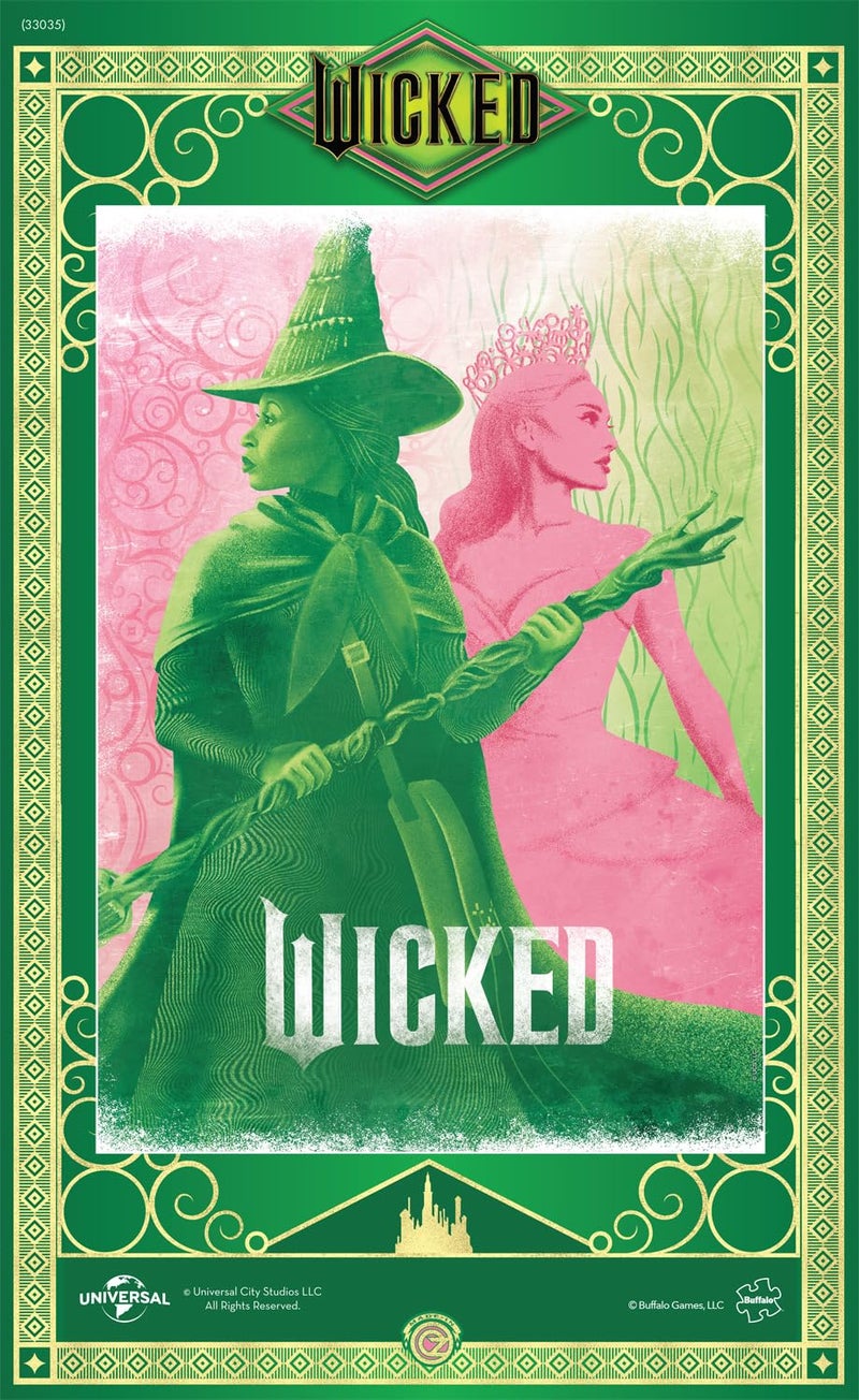 Buffalo Games - Wicked - Pink Goes Good with Green - 500 Piece Jigsaw Puzzle for Adults -Challenging Puzzle Perfect for Game Nights - Finished Size is 21.25 x 15.00 - Image 5