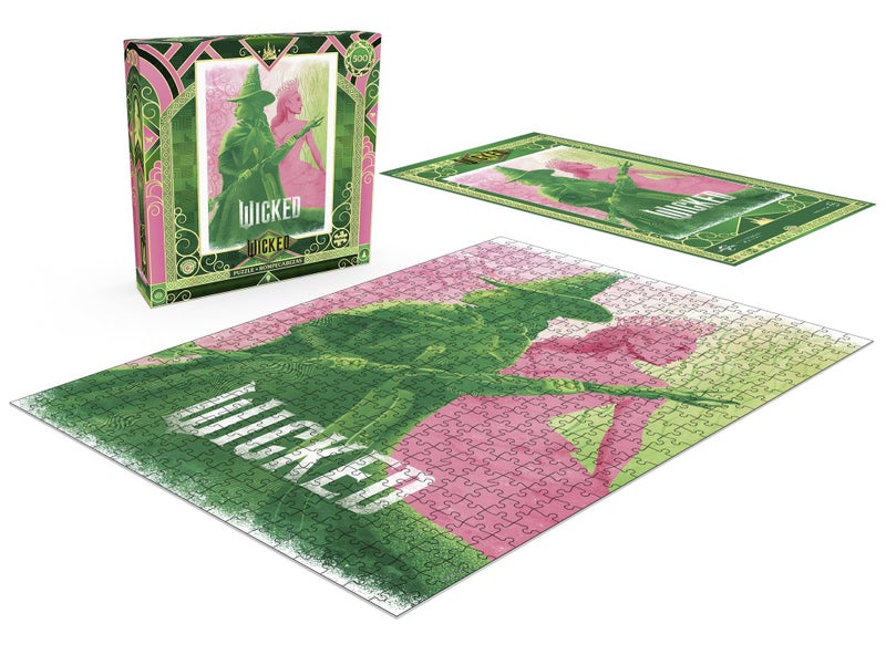 Buffalo Games - Wicked - Pink Goes Good with Green - 500 Piece Jigsaw Puzzle for Adults -Challenging Puzzle Perfect for Game Nights - Finished Size is 21.25 x 15.00 - Image 4