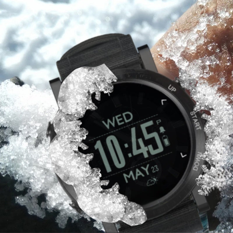 SUNROAD GPS Watch: 5ATM Waterproof, Nylon Band, Built-In GPS & Compass - Real-Time Heart Rate Monitoring, Multiple Exercise Modes Fitness Tracker for Outdoor Sports, Triathlon Training - Image 5