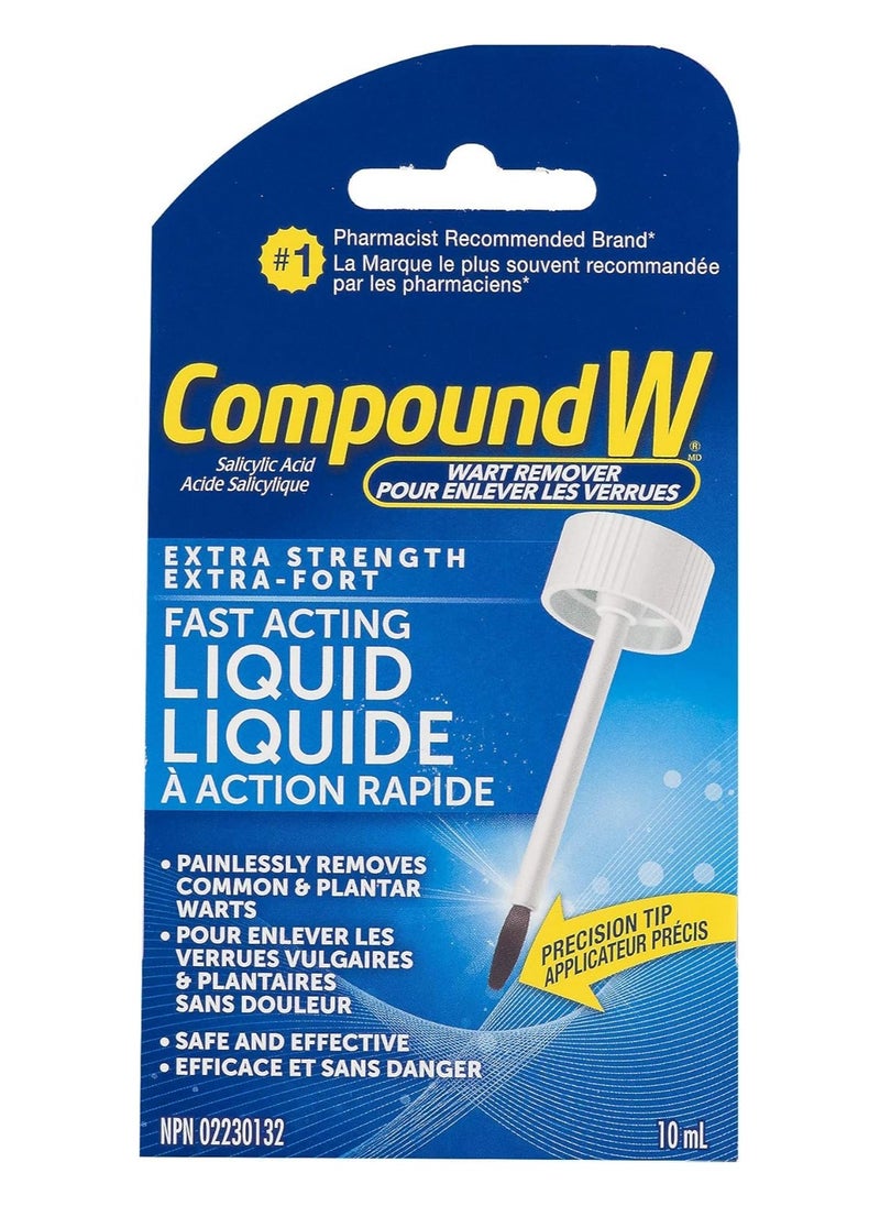 Compound W Compound W Wart Remover Extra-Strength Fast Acting Liquid Salicylic Acid - 10ml  - Image 1