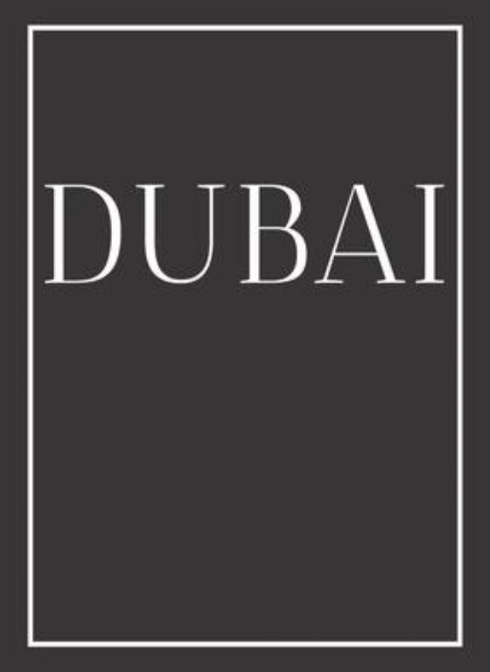 Dubai: A decorative book for coffee tables, bookshelves, bedrooms and interior design styling: Stack