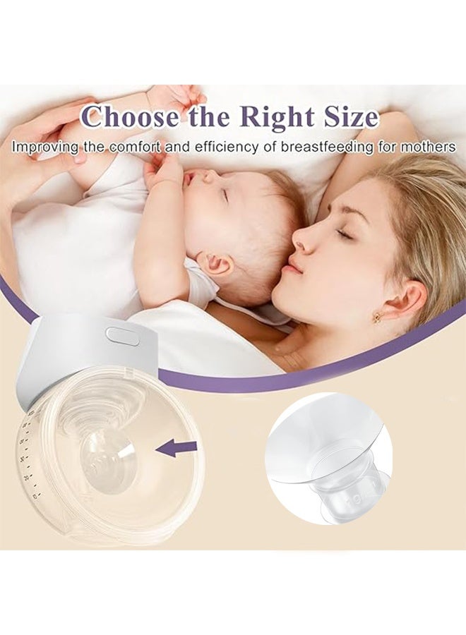 KANGLI 3 PCS Breast Milk Pump Inserts Breast Converter Practical Breast Pump Replacement 17mm 19mm 21mm - Image 3