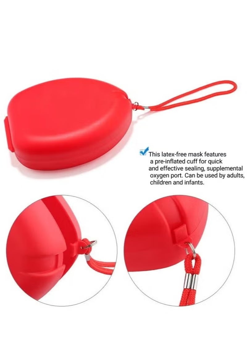 Choking Emergency Device Respiratory Training Trainer Rescue Mask CPR Device Rescue Device Training Products Family Removal Device for Suffocation Removing Blocked Objects Aid Device