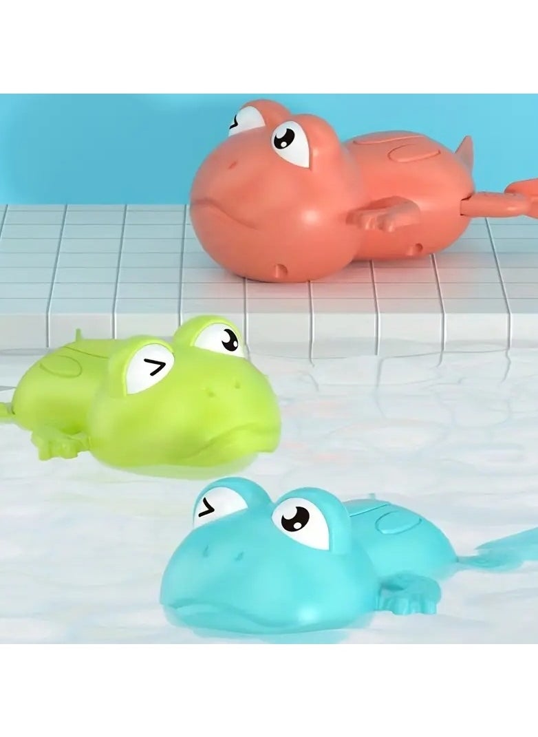 Goolsky - Bath Toys For Toddlers 1 2 3 4 5 Years Old, Pool Toys For Kids, Baby Funny Wind Up Swimming Turtle Bath Toy, Cute Floating Bathtub Water Toys, Gift For Preschool Child Boys Girls - Image 1