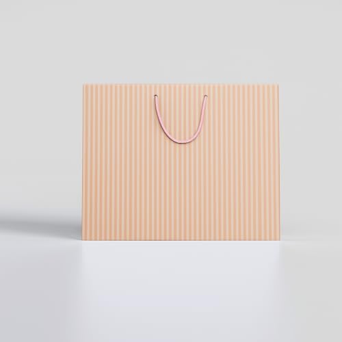QIPS Paper Gift Bags – Pack of 20 | 220 GSM Matte | Reusable & Eco-Friendly Paper Gift Bags for Bulk Gifting (Pastel) - Image 2