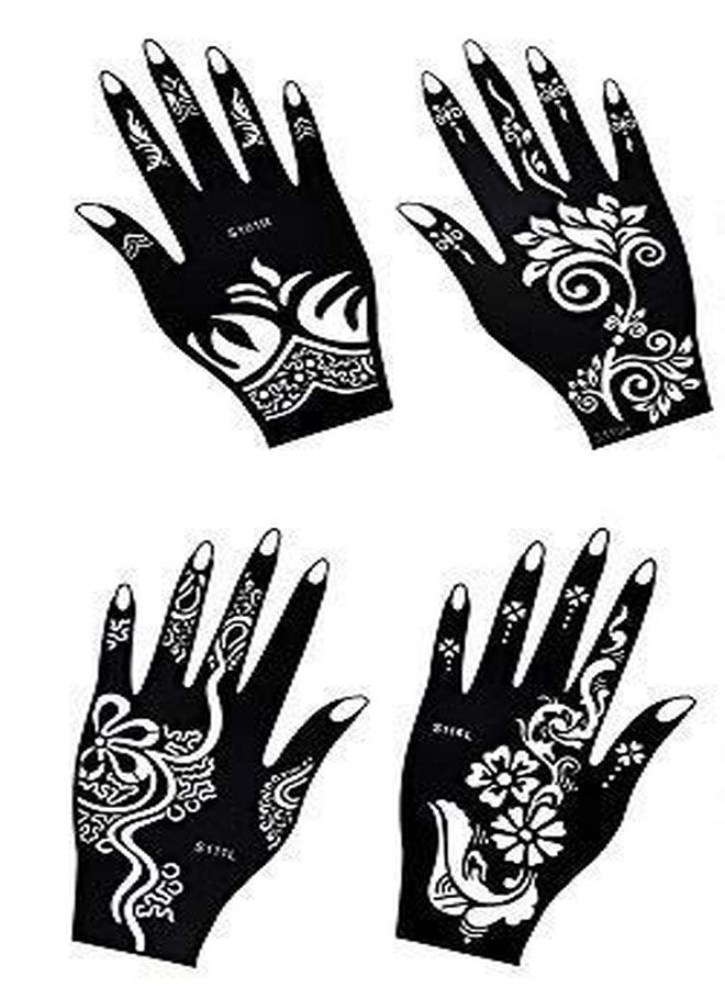 Ivana's Heena Mehandi Tatto Stencil Set for | Hand | Body | Fingure | Face | Heena Art Temporary Tatto for Kids, Girls & Women, Design - Stencil-110 - Image 3