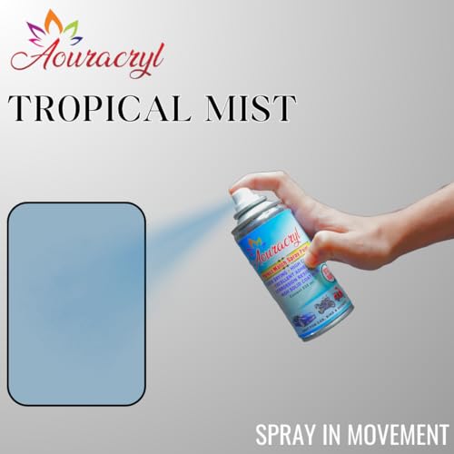 AOURACRYL PU Spray Paint Tropical Mist (RC Colour Name) Compatible for Tata Safari, Harrier and Punch Cars, Tropical Mist Spray Paint 225 ml (Pack of 1) - Image 4