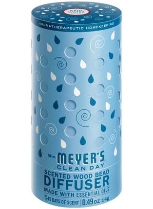 Mrs. Meyer's Clean Day Rain Water Scented Wood Bead Diffuser 
