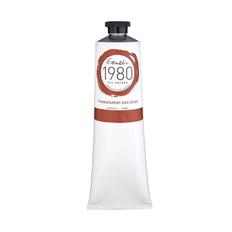 Gamblin 1980 Oil Trans Red Oxide 150Ml