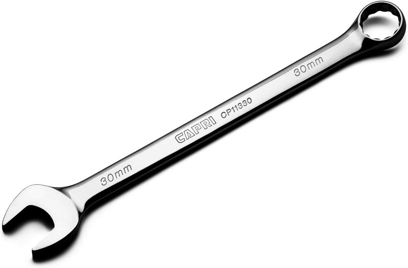 Capri Tools SmartKrome Combination Wrench, 12 Point, Metric (30 mm), CP11330 - Image 1