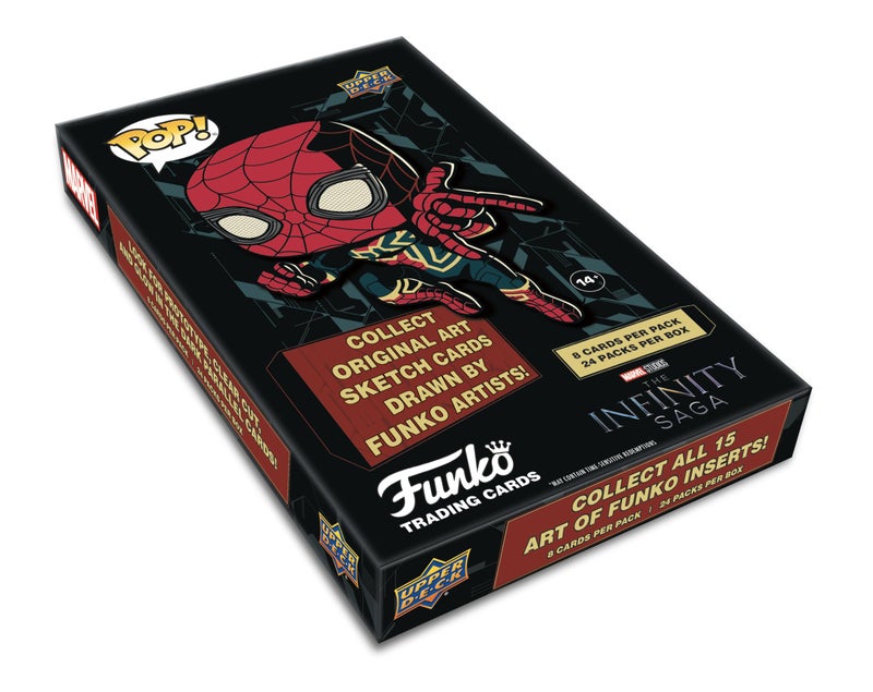 UCC Distributing Funko Pop Marvel Trading Card Box  24 Packs Per BoxFactory Sealed