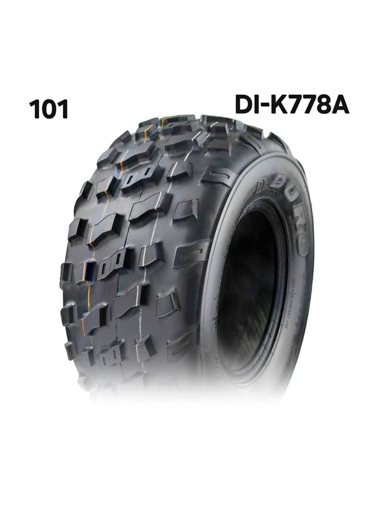 DURO Tire DIK778A 20x10-9 Rear ATV Tire for Yamaha YFZ, Raptor, Honda TRX, Suzuki LTR, LTZ & Polaris Phoenix - Image 2