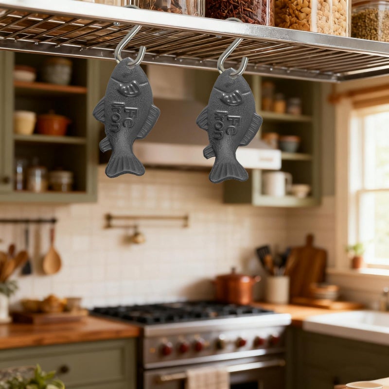 GUCHO Iron Fish,Add Natural Sources of Iron to Food and Water, Effective and Safe Cooking Tool, 2Pack - Image 5