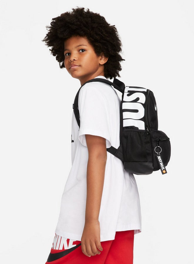 Nike Logo Print Mini School Backpack with Adjustable Shoulder Straps - Image 5