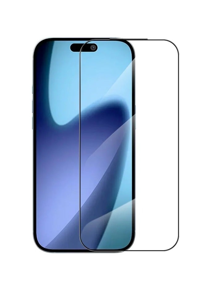 بيوكس واقي شاشة زجاجي مقاوم للغبار ومتوافق مع هاتف iPhone 17 Pro Max - Image 1