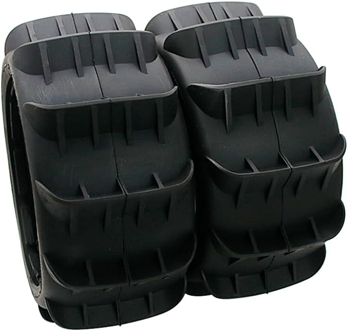FLMLF Sand Wheel Tire Skin Set for 1/5 HPI ROFUN ROVAN KM Baja 5B 5T 5SC SS Kraton 8s Losi DBXL-E 2.0 - Image 3