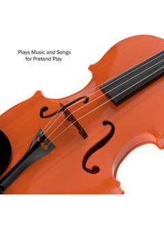 Kid’S Toy Violin With 4 Adjustable Strings And Bow - Musical Sounds- Realistic-Looking Instrument For Learning Classical Music - pzsku/Z34968E12541101AA473FZ/45/_/1734347938/979a28a9-4aa2-45b5-8f01-2c1d7b6056da