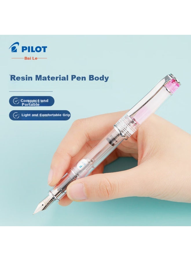 Pilot Prera Fountain Pen, Colorful Calligraphy Pen, Business Signature Pen, Calligraphy Birthday Gift, Fpr-3Sr, Cream White, M Nib - Image 2