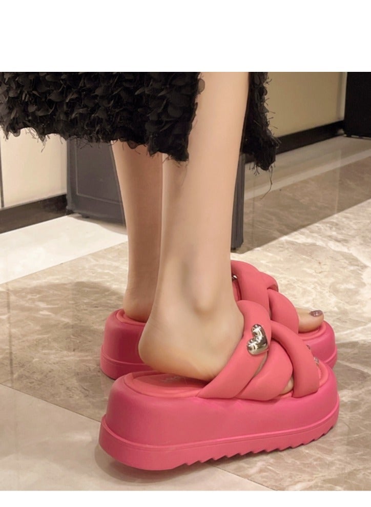 Women's Designer Style Comfortable Thick Soled Sandals - Image 5