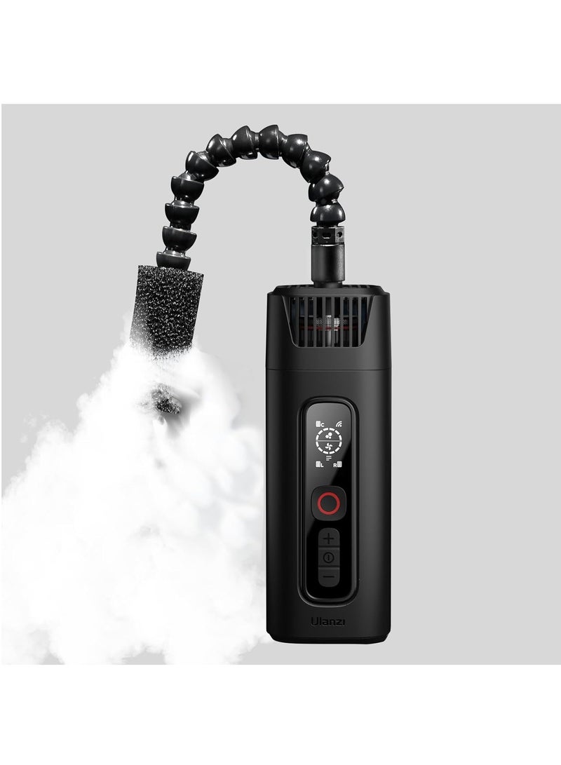 ULANZI FM01 FILMOG Ace Portable Fog Machine Battery Powered, Portable Smoke Machine Handheld Fog Machine w Remote Control Fogger for Photography, Outdoor Events, Parties, Stage Effects, Wedding - Image 1