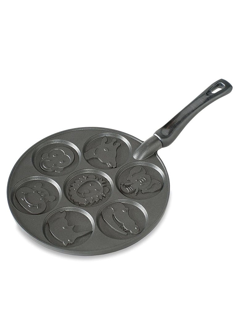 Nordic Ware Zoo Friends Pancake Pan Black - Image 1