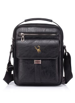 Shoulder Bag Men's Crossbody Manbag Leather Messenger Casual Handbags Side Satchel Sling Travel Flight Bags Cross Leather Sport Bags for Men Working Shopping Business Travel Daily