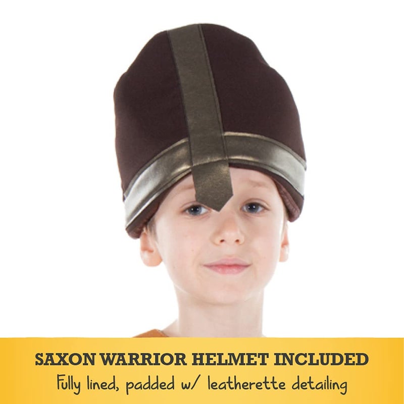 PRETEND TO BEE Anglo Saxon Warrior Man/Boy Dress Up Costume for Kids, Multi-Coloured, 9-11 Years - Image 2