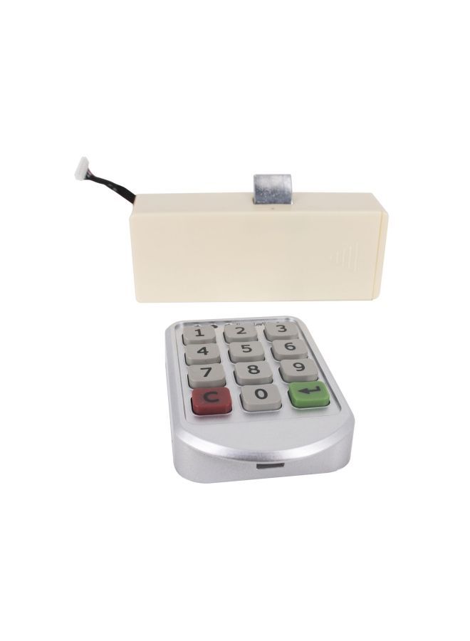 NIBEMINENT Digital Electronic Lock White/Beige  - Image 5