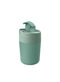 Joseph Joseph BPA-Free Leak-Proof Sipp Travel Mug with Flip Top Cap Green 340 ml 81122  - Image 2