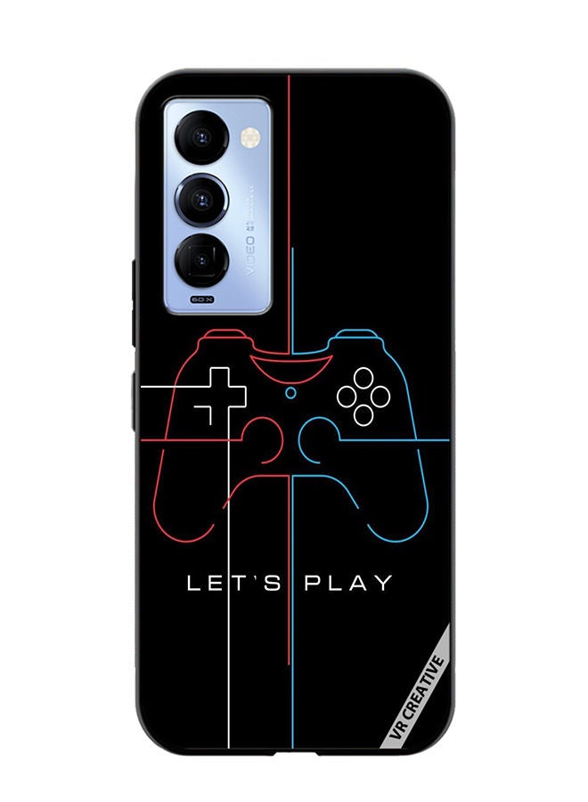 VR CREATIVE Protective Case Cover For Tecno Camon 18/18 P Multicolur Design Multicolour - Image 1