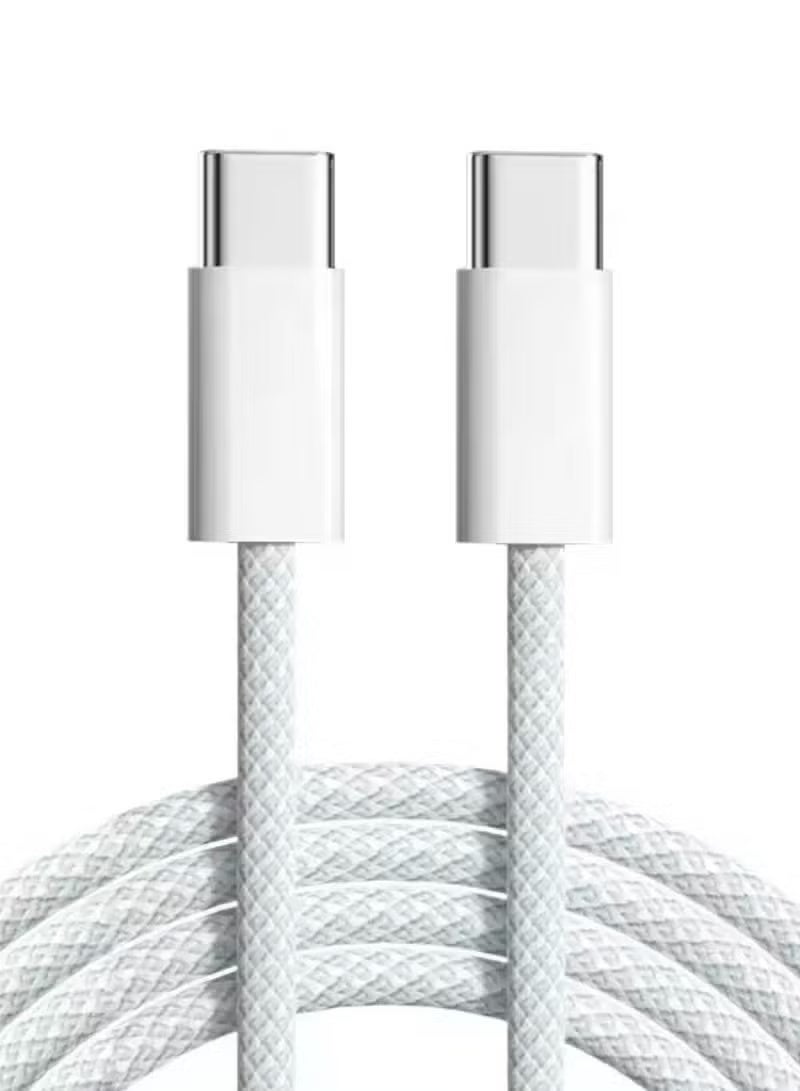 Nexlynx Type C To Type-C USB C Cable 2M Braided 100W Power Delivery PD Fast charge Cable USB C to USB C For iPhone 17 16 15 Pro Max iPad mini 7/6 MacBook Pro/ Air M4 M3 M2 M1 iPad Pro Samsung S25 S24 S23 Ultra Laptop Lenovo Dell Xiaomi black - Image 3