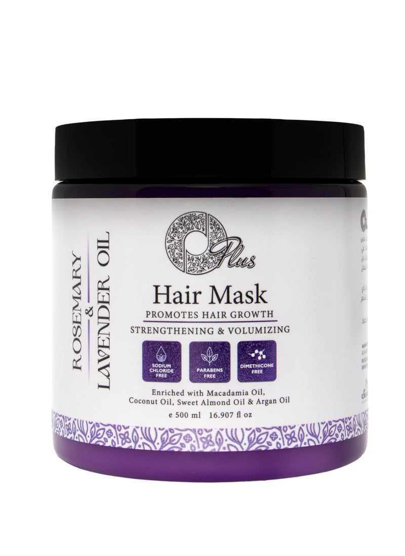 Oplus - Hair Loss Treatment Set with Rosemary, Shampoo 500 ml, Conditioner 500 ml, and Bath oil 500 ml - Image 1