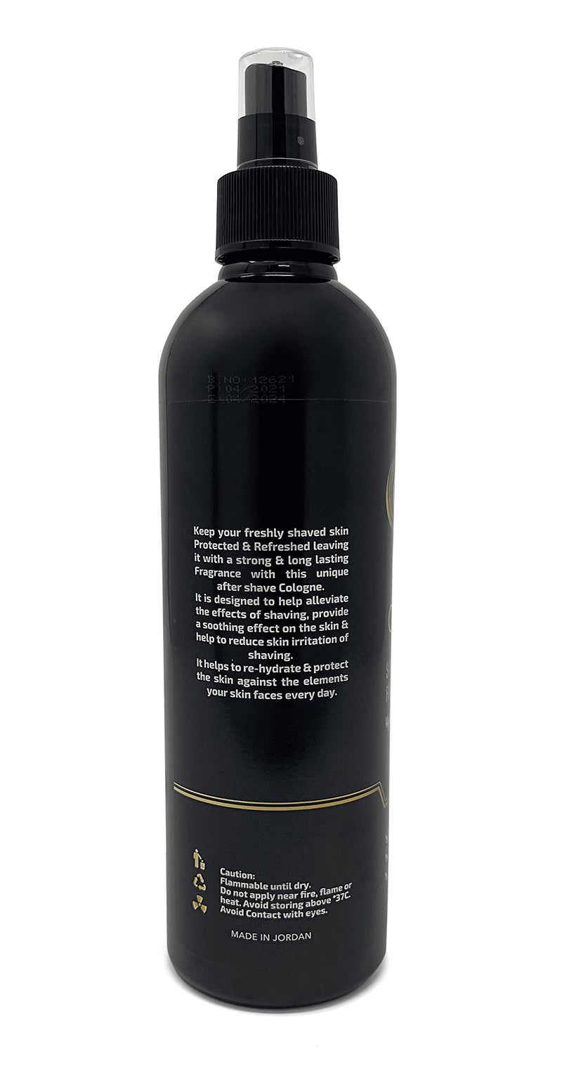 OMWAH عطر بعد الحلاقة للرجال من أومواه - مهدئ بعد الحلاقة لجميع أنواع البشرة، زجاجة كبيرة 16.9 أونصة، عطر غير دهني للرجال، مرطب ويقلل من خشونة البشرة، يدوم طويلاً مع انتعاش مستمر - Image 5