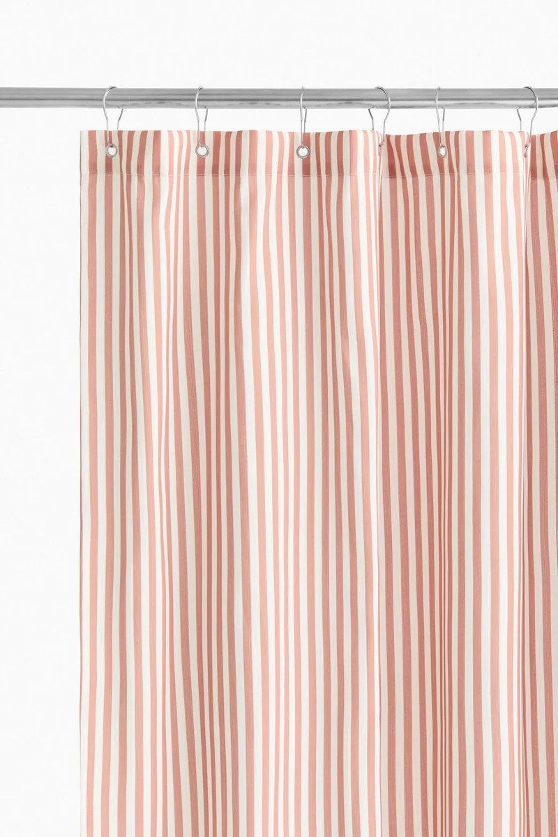 H&M Striped shower curtain