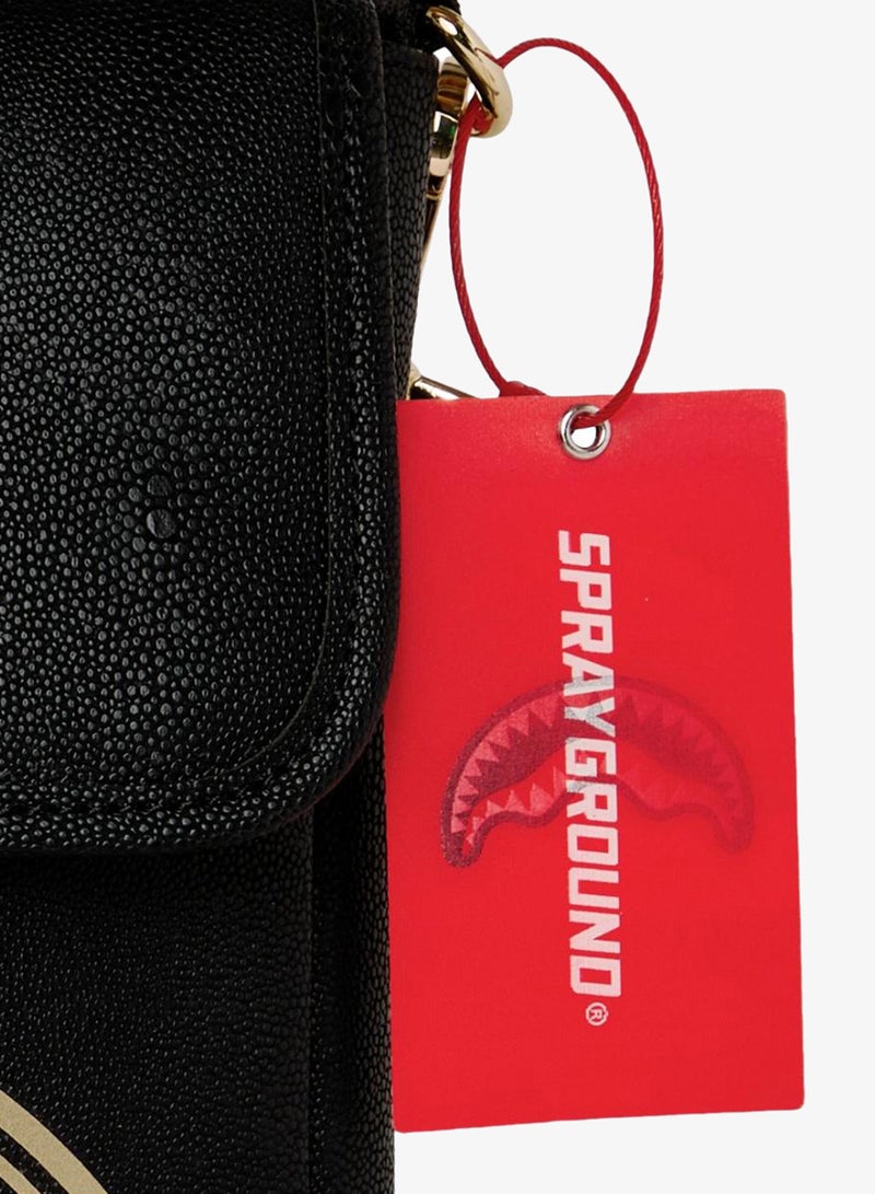 SPRAYGROUND THAT GOLD DRAP MESSENGER SLING - Image 5
