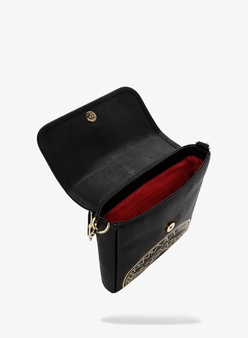 SPRAYGROUND THAT GOLD DRAP MESSENGER SLING - Image 4