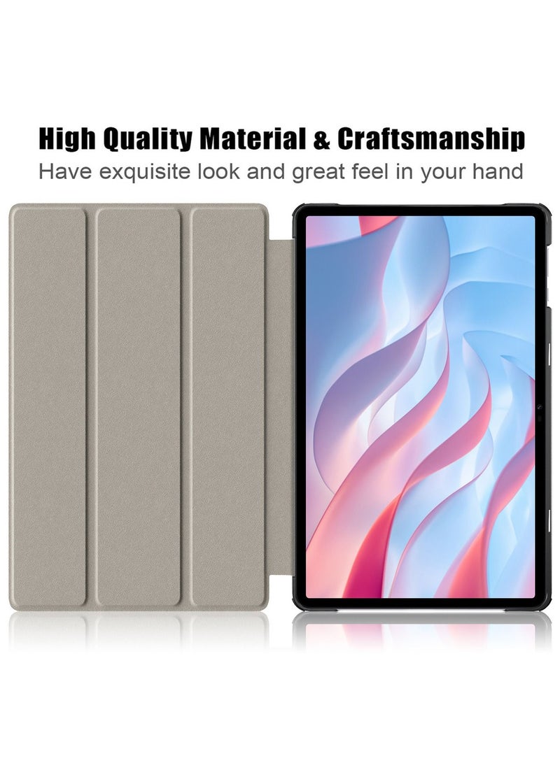 Honor Tablet X9 /Honor Pad X8 Pro/ Cover Case Premium Leather Protector Back Guard lightweight Anti-drop anti-scratch Flip Kickstand Funtion Cover Accessory for Honor Tablet Pad - Image 2
