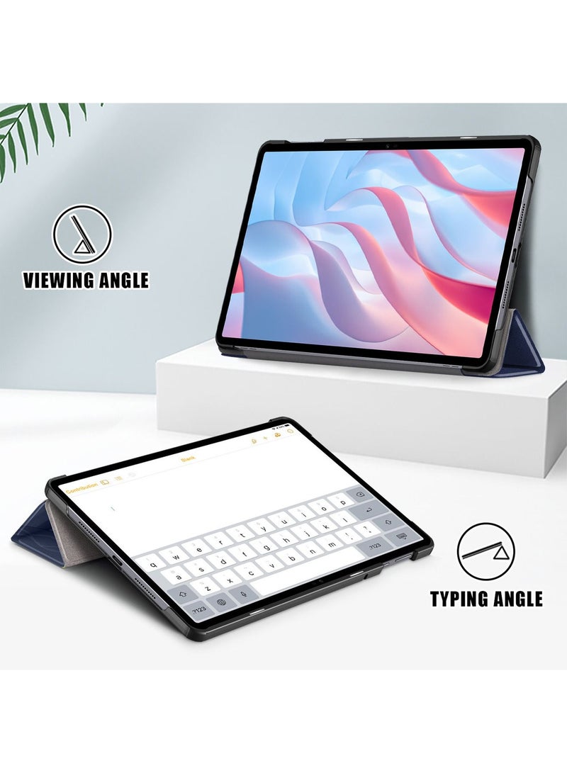 Honor Tablet X9 /Honor Pad X8 Pro/ Cover Case Premium Leather Protector Back Guard lightweight Anti-drop anti-scratch Flip Kickstand Funtion Cover Accessory for Honor Tablet Pad - Image 5