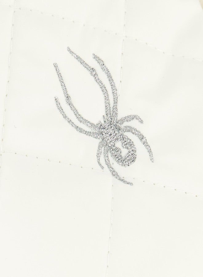 سبايدر قبعة سبايدر النسائية المبطنة والمعزولة المصنوعة من النايلون، لون لؤلؤي، مقاس واحد - Image 4