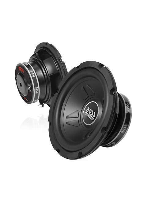 BOSS Audio Systems CXX8 8 Inch Car Subwoofer - 600 Watts Maximum Power, Single 4 Ohm Voice Coil, Easy Mounting, Sold Individually