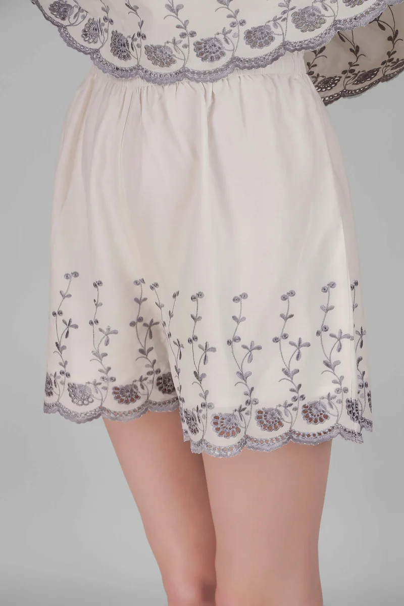 After Dark Jyoce, Offwhite Romper