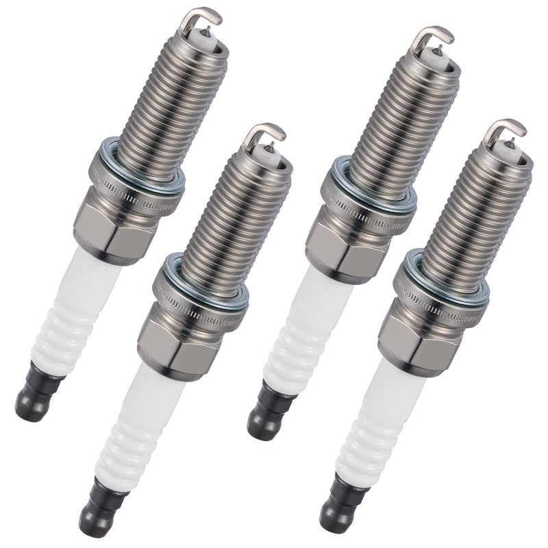 BDFHYK 94124 Iridium Spark Plugs Compatible with Toyota Yaris for Scion iA compatible with Mazda 3 6 CX3 CX30 CX5 CX50 MX5 Miata 15L 20L 22L 23L 25L L4 Replacement for ILKAR7L11 Set of 4